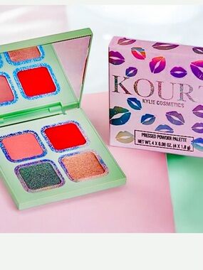 KYLIE COSMETICS KOURT Eyeshadow Palette Auth Discontinued McBling ⭐️⭐️⭐️⭐️⭐️